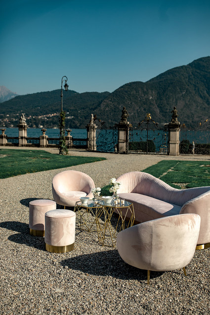 Lake Como wedding lounge Inspiration