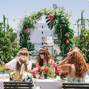 Aloha Themed Bridal Shower