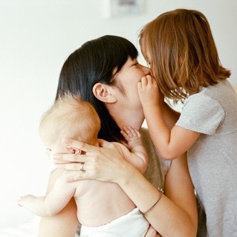 At home family lifestyle photos in Los Angeles