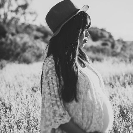 Golden Hour Maternity Photos
