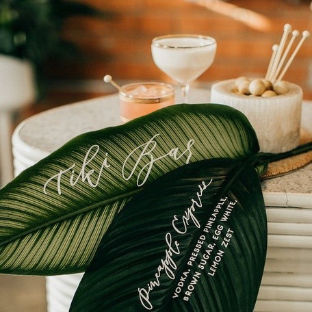 Chic Tiki Themed Birthday Party