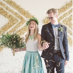 Modern Geometric Wedding Inspiration