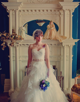 Alita Graham wedding dress