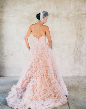 Pink Watters Palm Springs gown
