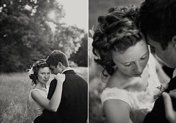 Black & white portrait