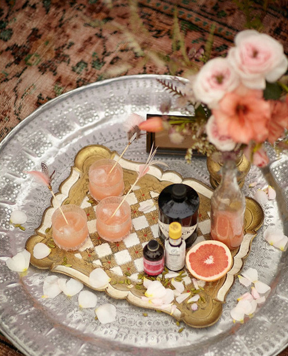 Bohemian summer cocktail