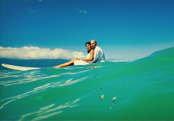 Hawaiian Surf Portrait