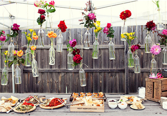 DIY Backyard Wedding Decor