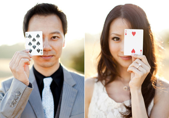 Playing Cards Inspired Engagement Shoot