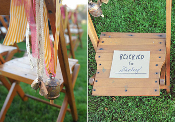 Farm Wedding Ceremony Decor