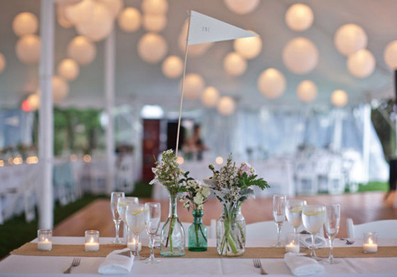 Elegant Outdoor Wedding Tablescape