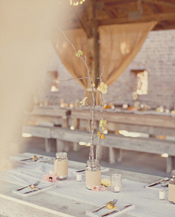 Rustic tablescape