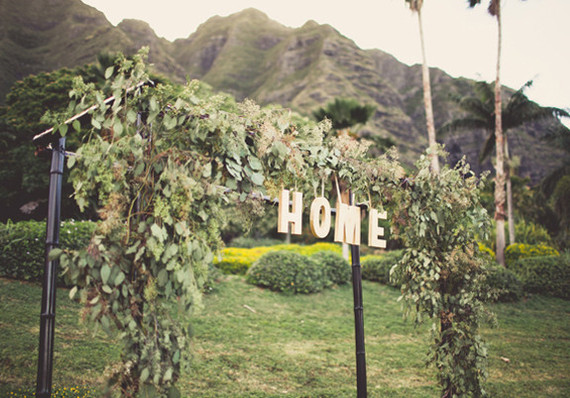 Ceremony signage