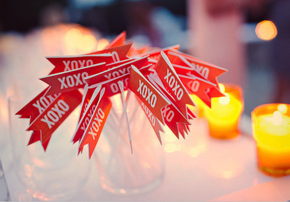 XOXO Drink Stirrers