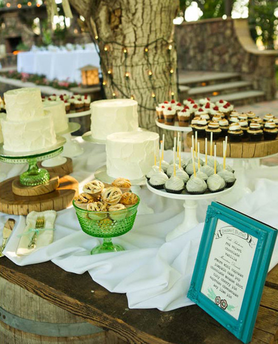 Rustic Dessert Table