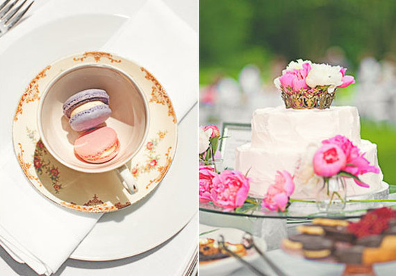 Tea Party Wedding Desserts