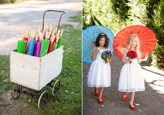 Parasol Flower Girls