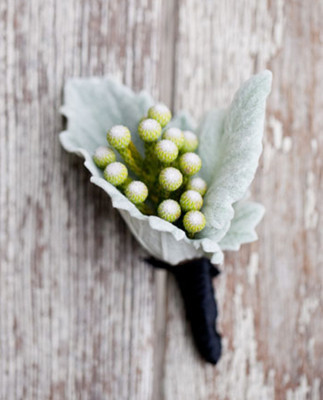 Organic Boutonniere Inspiration