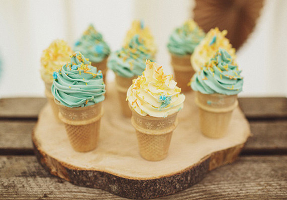 Ice Cream dessert display