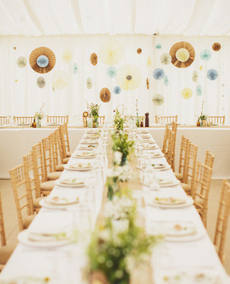 Whimsical woodland wedding decor
