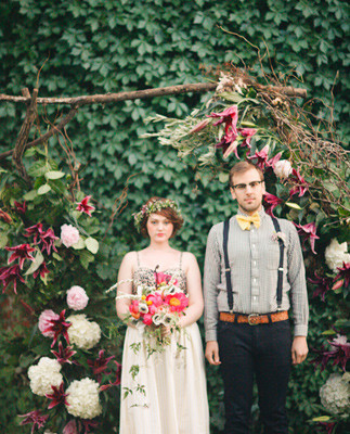 Wild flower arbor