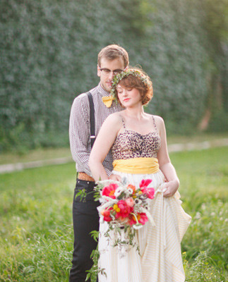 Modern vintage wedding inspiration Inspiration