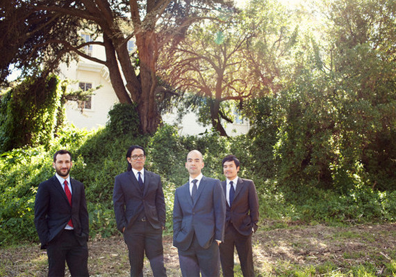 Miss Matched Groomsmen Suits Inspiration