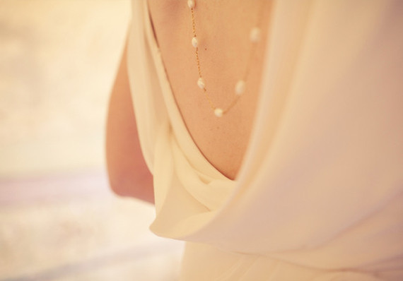 Gorgeous Gown with Deep Back Cowl Neck