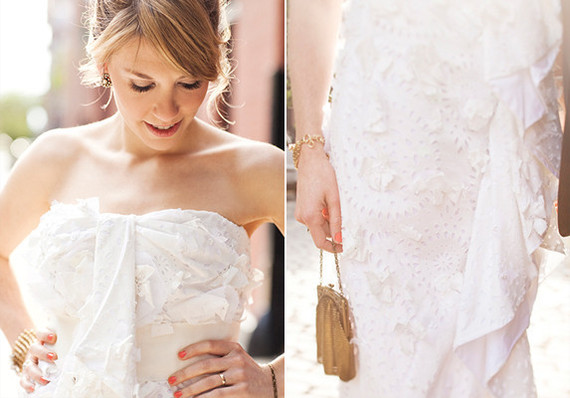 Valentino Laser Cut Lace Dress