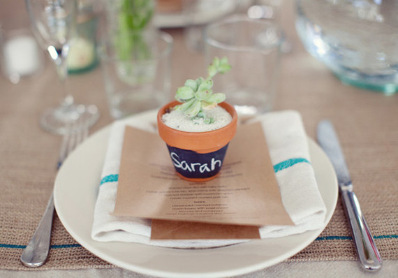 Succulent Place Cards