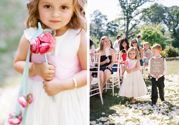 Flower Girl with Amy Osaba flowers
