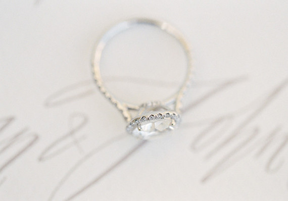 Micropave engagement ring