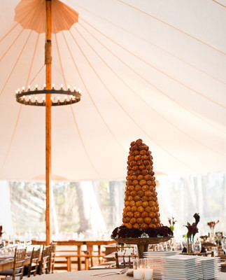 Tent and reception decor