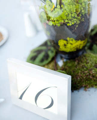 Picture frame table numbers
