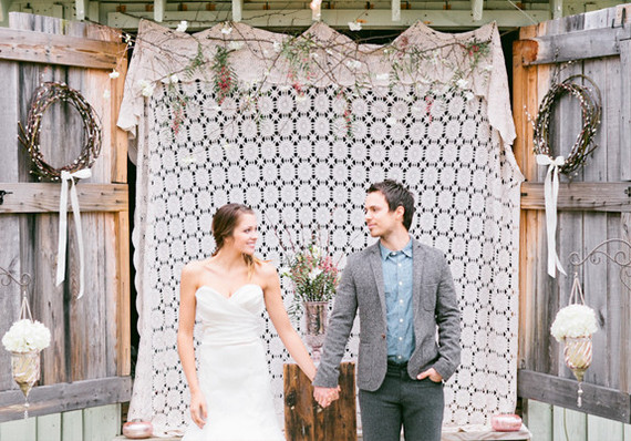 Blush inspired couples portrait