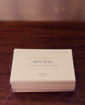 Hand sewn modern programs Inspiration