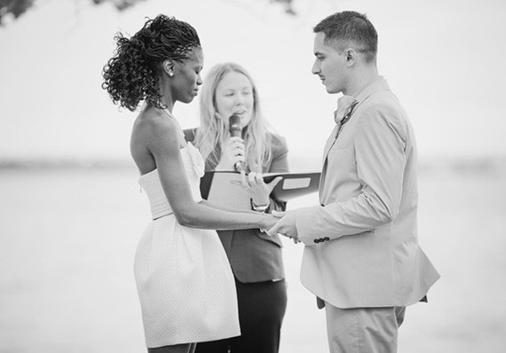 Beautiful groom and bride closeup