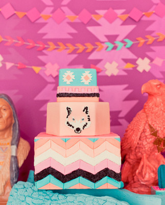 Navajo wedding cake