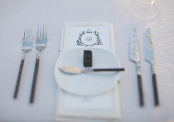 Letterpress Block Table Setting