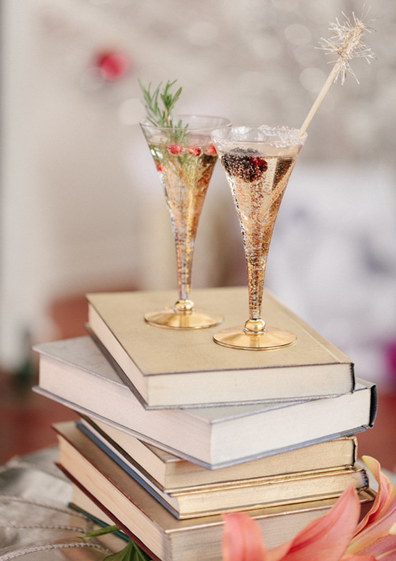 Winter Wedding Cocktails Inspiration