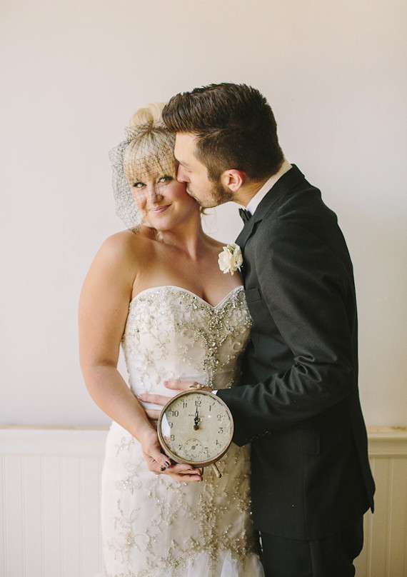 Vintage Clock Portrait