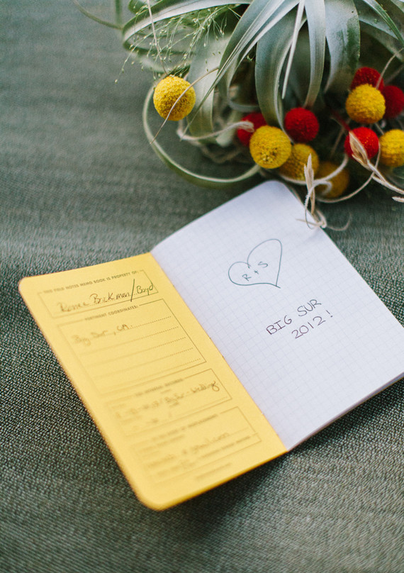 Field Notes Book for Vows Inspiration