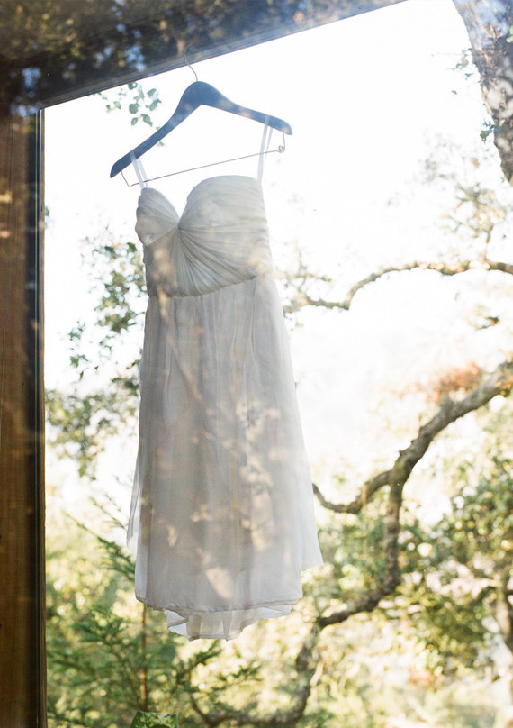 Strapless Sarah Seven Bridal Gown