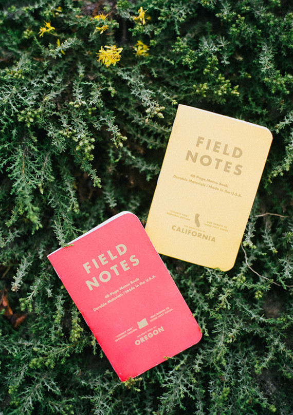 Field Notes State Books Inspiration