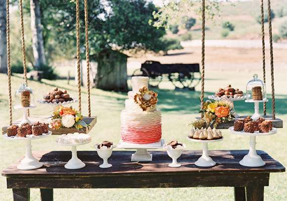 Vintage Modern Dessert Bar