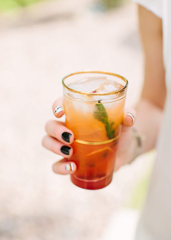 Limoncello and Champagne Cocktail