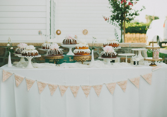 Bundt Cake Dessert Table