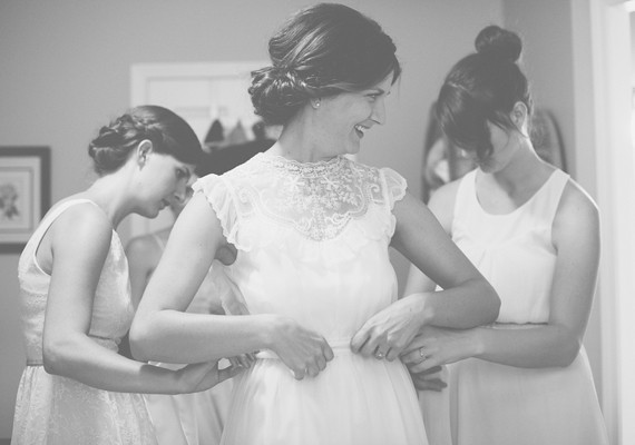 Mother's Lace Bridal Gown