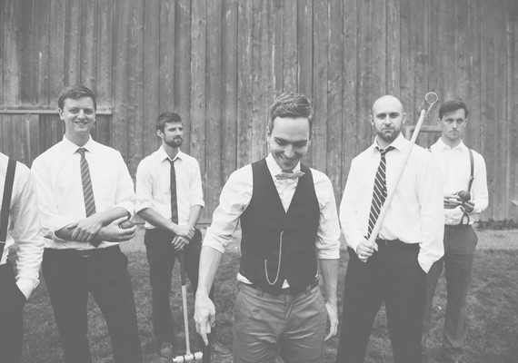 Canadian Croquet Groomsmen
