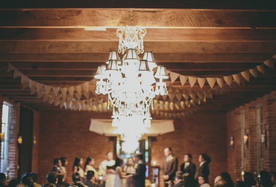 Lamp Chandelier and Bunting